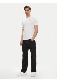 Mustang T-Shirt Austin 1016280 Biały Regular Fit. Kolor: biały. Materiał: bawełna