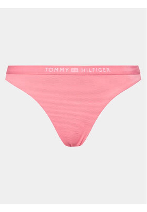 TOMMY HILFIGER - Tommy Hilfiger Dół od bikini UW0UW05315 Różowy. Kolor: różowy. Materiał: syntetyk