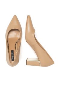 Nine West Czółenka ALF10348 Beżowy. Kolor: beżowy. Materiał: syntetyk #4