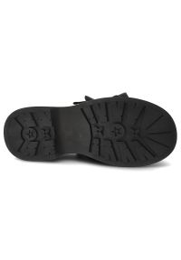 Czarne Półbuty Tuffoni Eleganckie Obuwie Damskie Premium. Kolor: czarny. Materiał: skóra. Styl: elegancki