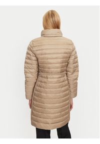Calvin Klein Płaszcz zimowy K20K208011 Beżowy Slim Fit. Kolor: beżowy. Materiał: syntetyk. Sezon: zima #3