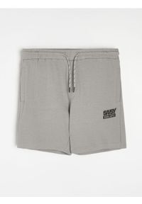 Sinsay - Szorty dresowe - szary. Kolor: szary. Materiał: dresówka