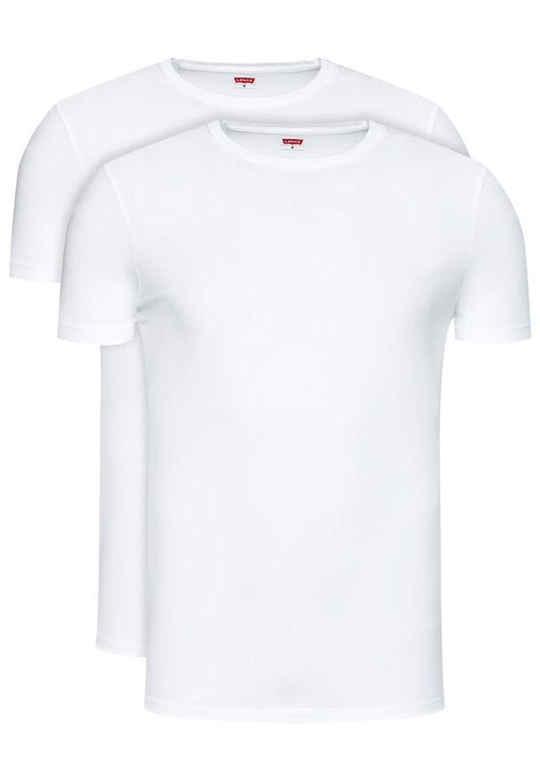 Levi's® Komplet 2 t-shirtów 905055001 Biały Regular Fit. Kolor: biały. Materiał: bawełna