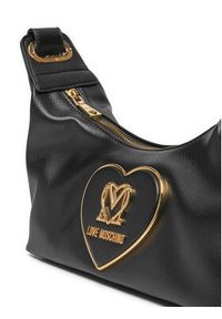 Love Moschino - LOVE MOSCHINO Torebka JC4121PP1LLB0000 Czarny. Kolor: czarny. Materiał: skórzane #4