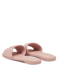 TOMMY HILFIGER - Tommy Hilfiger Klapki FW0FW08806 Różowy. Kolor: różowy. Materiał: skóra #5