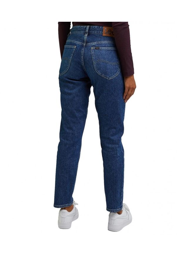 Lee - DAMSKIE SPODNIE LEE RIDER JEANS INDIGO REVIVAL 112346312