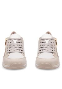 Rieker Sneakersy N1127-80 Biały. Kolor: biały, beżowy