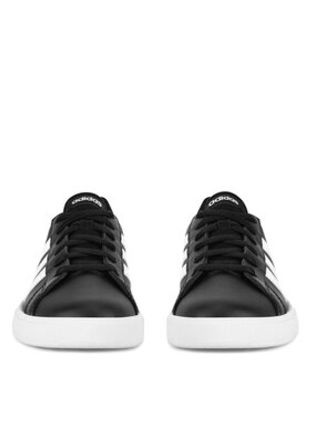 Adidas - adidas Sneakersy GRAND COURT BASE 2.0 GW9262 Czarny. Kolor: czarny. Materiał: syntetyk, materiał