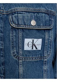 Calvin Klein Jeans Kurtka jeansowa Regular 90'S Denim Jacket J30J324972 Niebieski Regular Fit. Kolor: niebieski. Materiał: bawełna