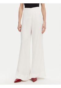ACCESS FASHION Spodnie palazzo 53-5136-117 Biały Regular Fit. Kolor: biały. Materiał: syntetyk