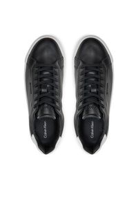 Calvin Klein Sneakersy Cupsole Lace Up W/Ml Lth HW0HW02201 Czarny. Kolor: czarny. Materiał: skóra #3