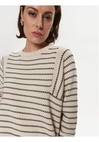 Weekend Max Mara Sweter Natura 2415361181 Beżowy Relaxed Fit. Kolor: beżowy. Materiał: syntetyk, bawełna #4