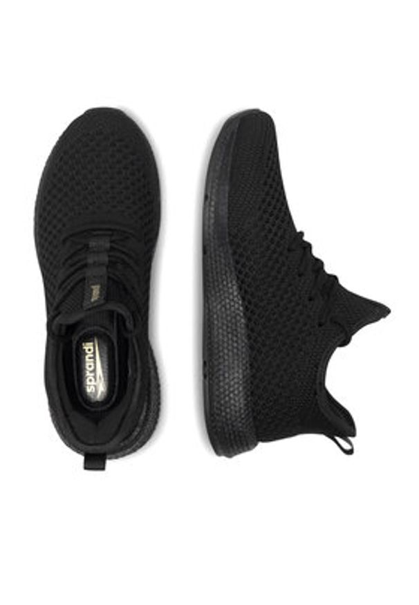 Sprandi Sneakersy WP07-GVA-1 Czarny. Kolor: czarny. Materiał: materiał