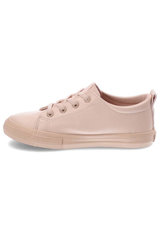Big-Star - Różowe Trampki Big Star Dziecięce Buty Wsuwane. Okazja: na co dzień. Zapięcie: bez zapięcia. Kolor: różowy. Materiał: skóra ekologiczna, materiał. Szerokość cholewki: normalna. Sezon: lato. Styl: casual