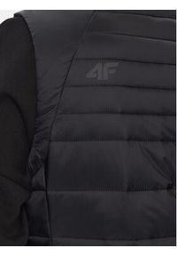 4f - 4F Bezrękawnik 4FAW23TVESF072 Czarny Slim Fit. Kolor: czarny. Materiał: syntetyk. Długość rękawa: bez rękawów #7