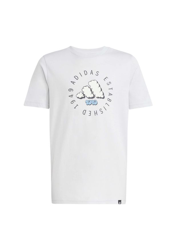 T-Shirt Adidas Sport J Fun Dzieci. Kolor: szary