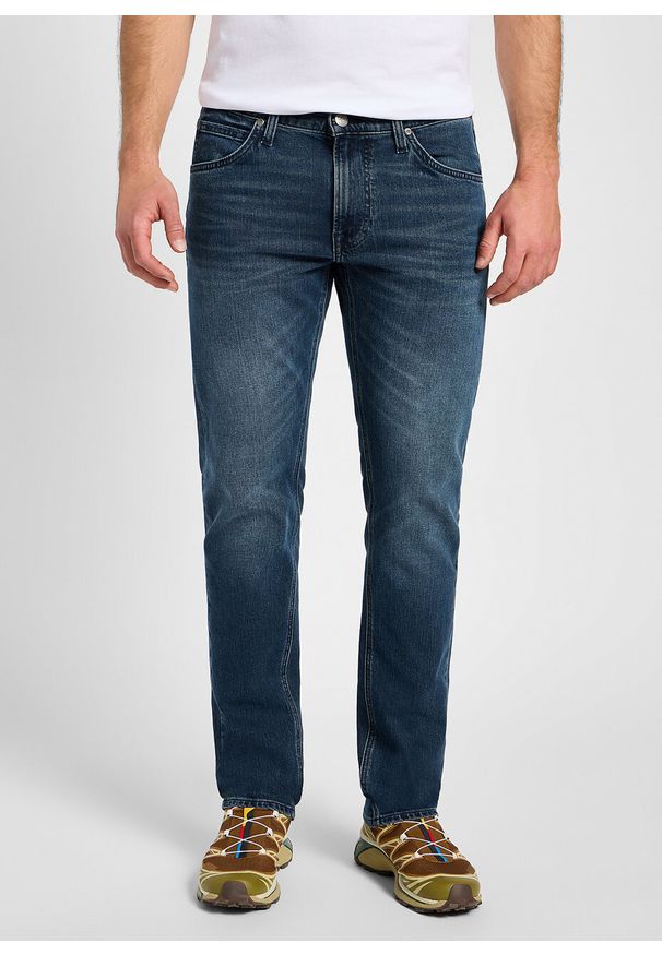 Lee - LEE DAREN ZIP FLY MĘSKIE SPODNIE JEANSOWE JEANSY DŻINSY HOLLAND BLUE 112355807 L707008586