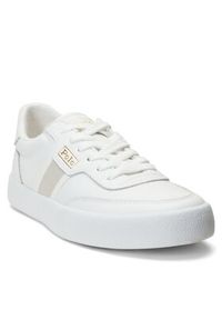 Polo Ralph Lauren Sneakersy Court Vulc Trainer 804924747006 Biały. Kolor: biały. Materiał: skóra