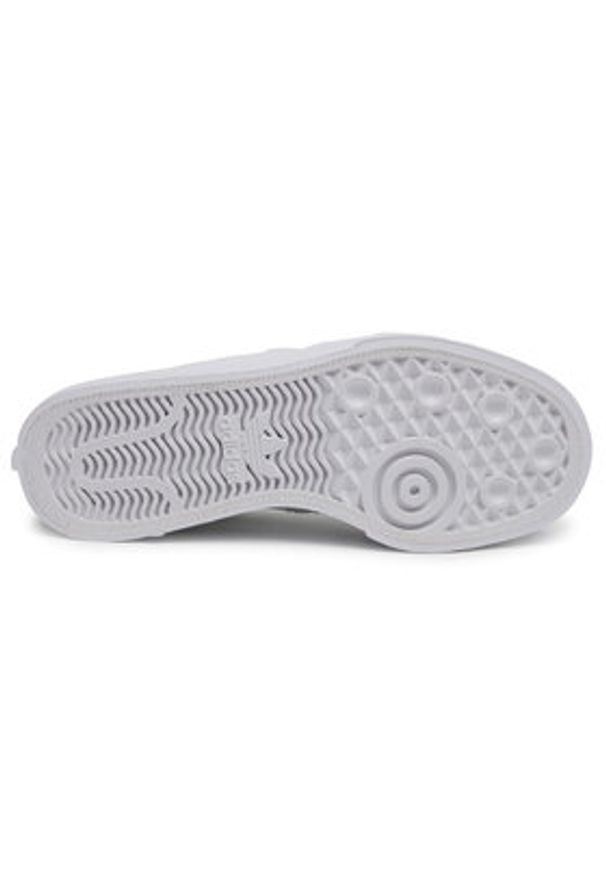 Adidas - adidas Sneakersy Nizza Platform Mid W FY2782 Biały. Kolor: biały. Materiał: materiał. Obcas: na platformie