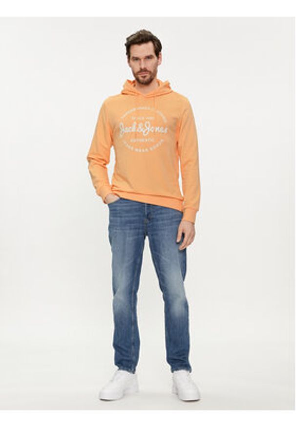 Jack & Jones - Jack&Jones Bluza Forest 12249237 Pomarańczowy Standard Fit. Kolor: pomarańczowy. Materiał: bawełna