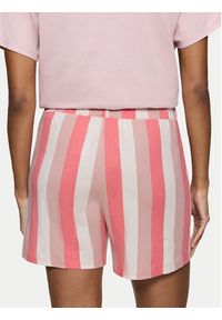 Triumph Szorty piżamowe Mix & Match 10218280 Różowy Relaxed Fit. Kolor: różowy. Materiał: bawełna #4