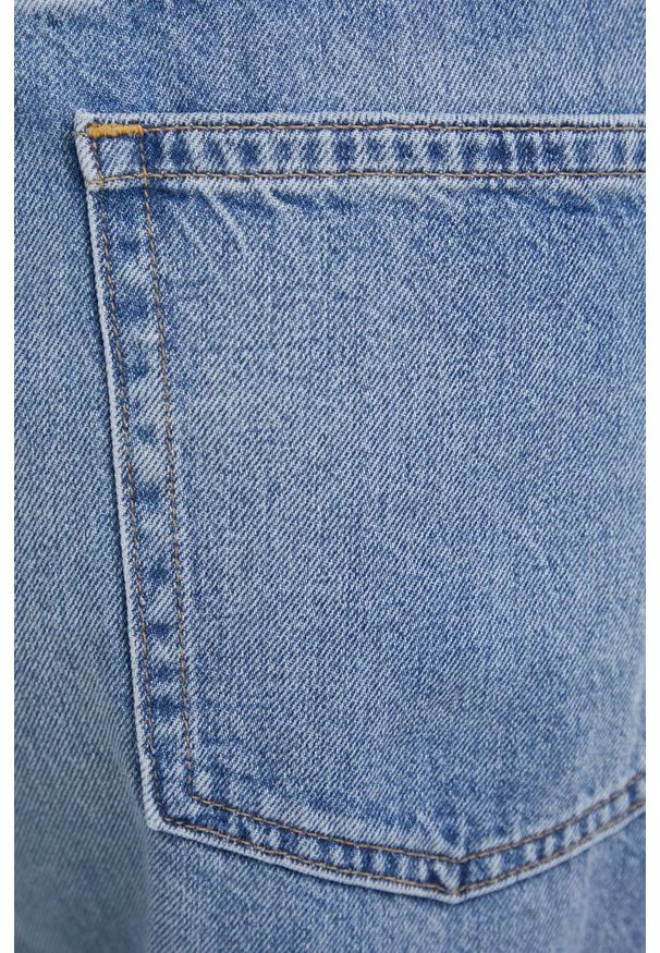 GAP Jeansy Barrel damskie high waist. Stan: podwyższony. Kolor: niebieski