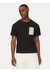 Calvin Klein Jeans T-Shirt Serif Box Graphic J30J327474 Czarny Regular Fit. Kolor: czarny. Materiał: bawełna #1