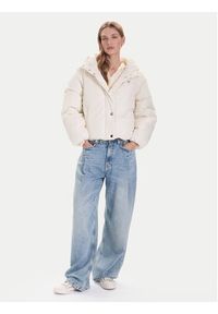 Guess Kurtka zimowa V5BL07 WGLW2 Écru Relaxed Fit. Materiał: syntetyk. Sezon: zima #5