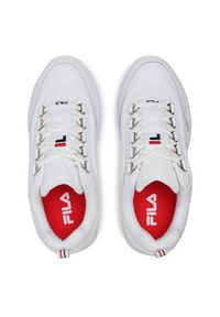 Fila Sneakersy Strada Low Kids 1010781.1FG Biały. Kolor: biały. Materiał: skóra #9