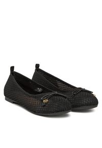 Love Moschino - LOVE MOSCHINO Baleriny JA11051G0MIQ0000 Czarny. Kolor: czarny. Materiał: materiał #7