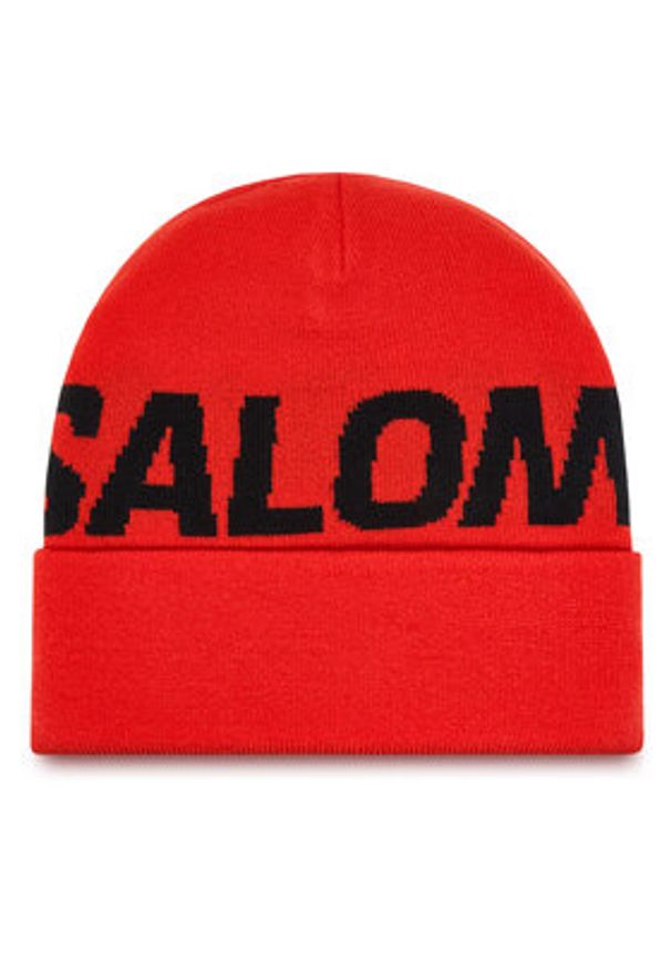 salomon - Salomon Czapka Hermitage LC2302900 Czerwony. Kolor: czerwony. Materiał: akryl