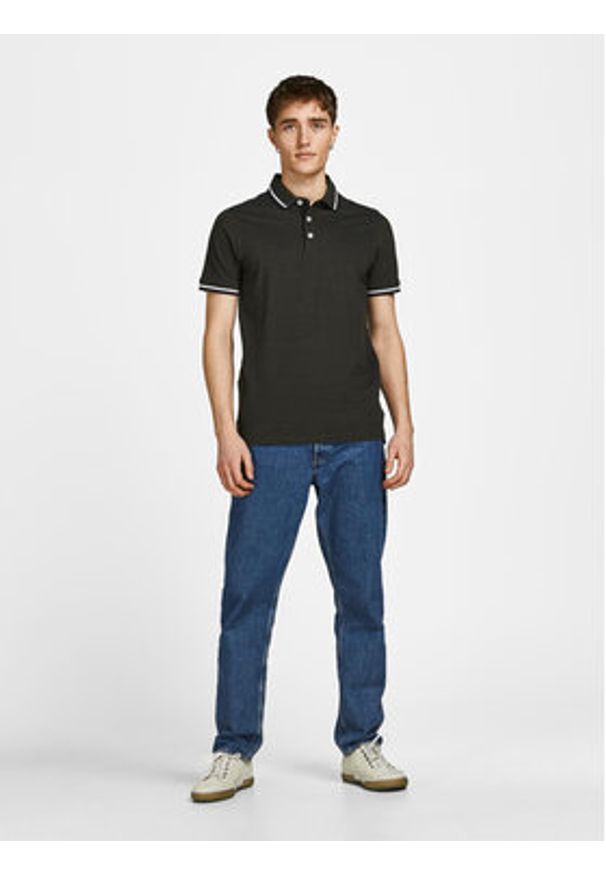 Jack & Jones - Jack&Jones Komplet 2 koszulek polo Paulos 12191216 Kolorowy Slim Fit. Typ kołnierza: polo. Materiał: bawełna. Wzór: kolorowy