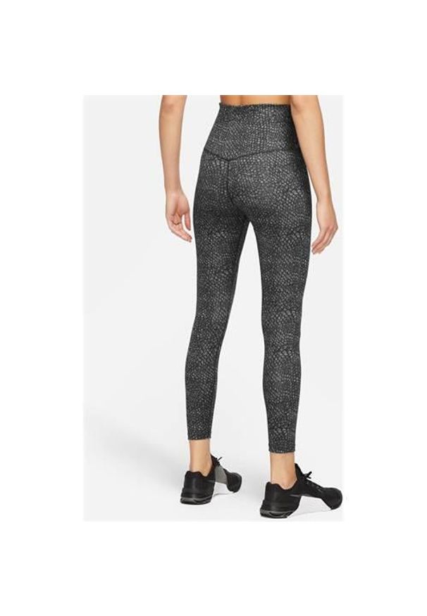 Spodnie sportowe damskie Nike One Df. Kolor: czarny. Materiał: materiał, syntetyk