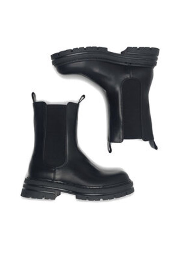 Jenny Fairy Sztyblety TULA WS6105-02 Czarny. Kolor: czarny. Materiał: syntetyk