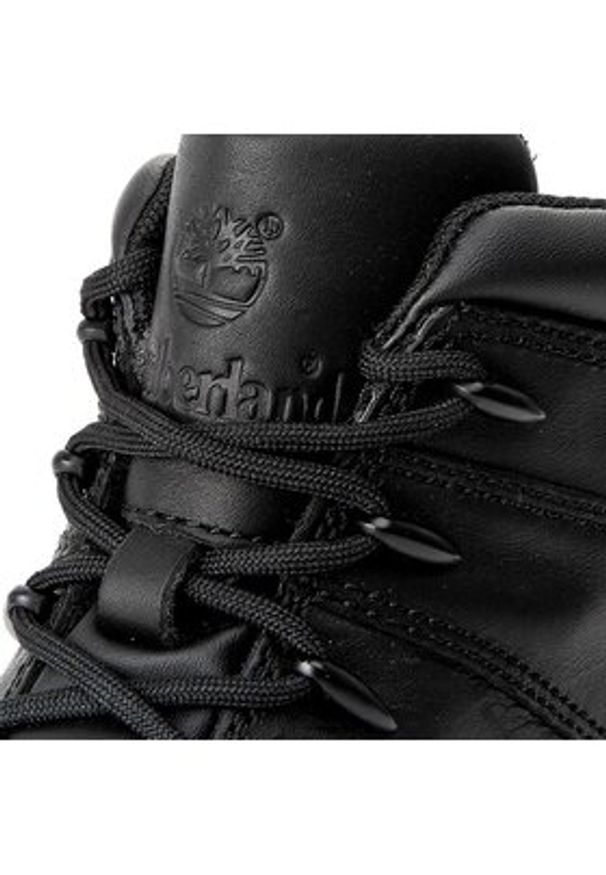 Timberland Trapery Euro Sprint A13KB Czarny. Kolor: czarny. Materiał: skóra