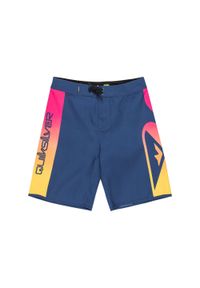 Quiksilver - Spodenki boardshort dla Chłopcy EVERYDAY HOLMES 17" Niebieski. Kolor: niebieski. Materiał: poliester