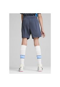 Puma - Młodzieżowe szorty treningowe Manchester City PUMA Inky Blue Magic. Kolor: niebieski