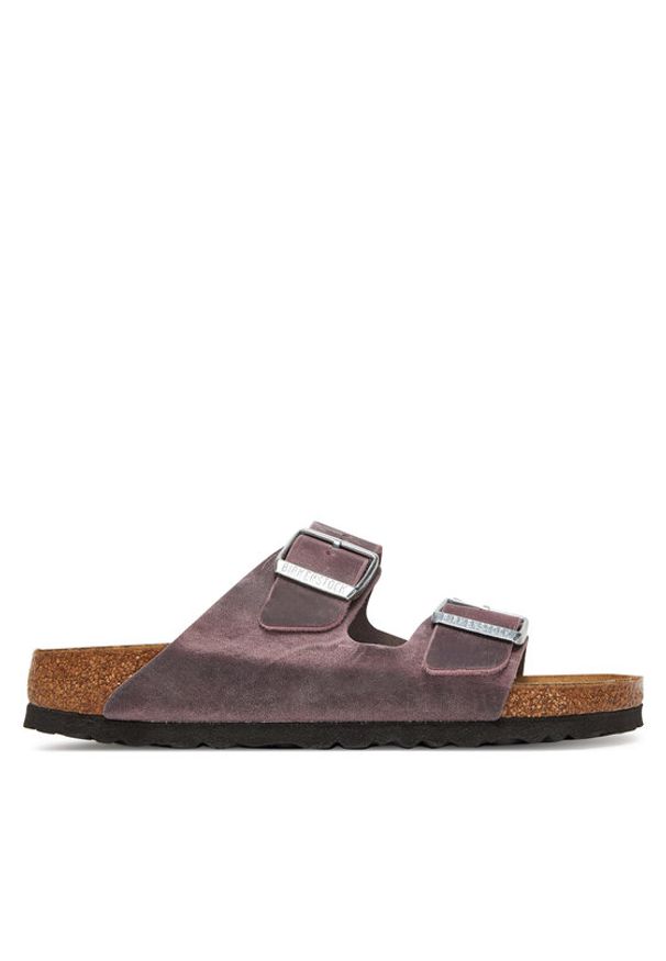 Birkenstock Klapki Arizona 1025490 Różowy. Kolor: różowy. Materiał: skóra