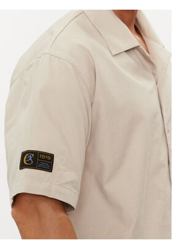 Champion Koszula 220005 Szary Custom Fit. Kolor: szary. Materiał: bawełna