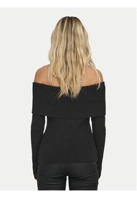 only - ONLY Sweter Katia 15311830 Czarny Regular Fit. Kolor: czarny. Materiał: syntetyk #3