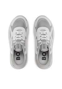 BOSS - Boss Sneakersy Titanium 50493271 Biały. Kolor: biały. Materiał: materiał #4