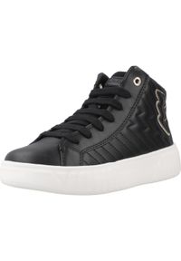 Geox - Buty GEOX J MIKIROSHI GIRL Czarny. Kolor: czarny. Materiał: syntetyk, tkanina. Sport: turystyka piesza