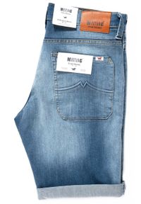 Mustang - SPODENKI MĘSKIE MUSTANG 5 Pocket Short DENIM BLUE 1007108 5000 783. Materiał: denim #4