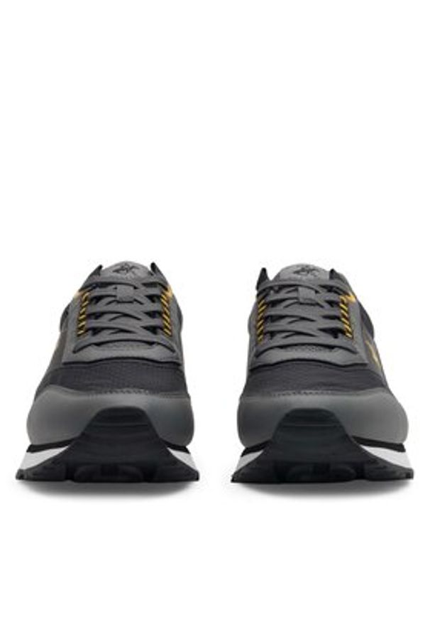 Beverly Hills Polo Club Sneakersy BANNED-01 Szary. Kolor: szary. Materiał: materiał