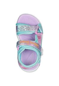 skechers - Sandały Skechers Unicorn Dreams, Dzieci. Kolor: fioletowy. Materiał: syntetyk, tkanina