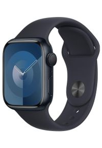 APPLE - Smartwatch Apple Watch 9 GPS 45mm aluminium Północ | Północ pasek sportowy S/M. Rodzaj zegarka: smartwatch. Materiał: materiał. Styl: sportowy