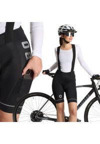 Spodenki rowerowe damskie ATTABO Kirun Pro WMNS Bib Shorts Cargo. Kolor: czarny. Sport: kolarstwo