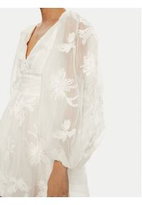 BARDOT - Bardot Sukienka koktajlowa 58475DB5 Écru Regular Fit. Materiał: syntetyk. Styl: wizytowy #2