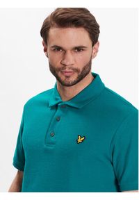 Lyle & Scott Polo Milano Trim Polo Shirt SP1812V Niebieski Regular Fit. Typ kołnierza: polo. Kolor: niebieski. Materiał: bawełna