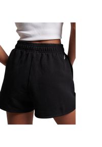Spodenki turystyczne damskie Superdry Code Core. Kolor: czarny. Materiał: bawełna. Sport: turystyka piesza